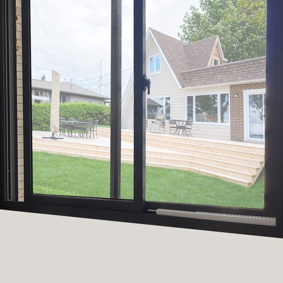 GVDCC-Jeacent Adjustable Window Security Bar, Patio Door Lock - Sturdy Steel, Extends from 15 1/2" to 29 1/2"