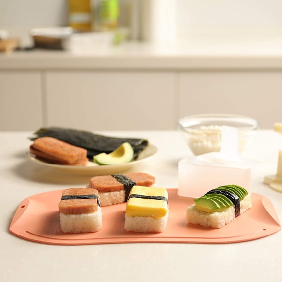 GVDCC-Non Stick Musubi Maker, Press Mold, Certifed Safety, None Toxic, BPA Free (2 pcs)
