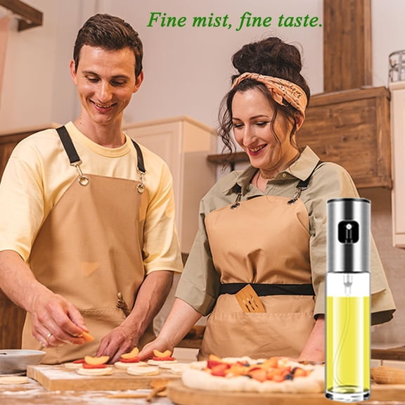GVDCC-Olive Oil Sprayer for Cooking Oil Spritzer Mister for Air Fryer Canola Vinegar Vegetable Oil Portable Mini Bottle Kitchen Gadgets for BBQ/Pan/Salads/Baking (1 Pack)