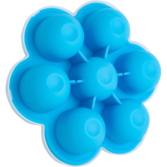 GVDCC-Pack of 2 Silicone Egg Bites Molds for 5, 6, 8 qt Instant Cooker, Pressure Cooker, Food Storage Container with Lid, Freezer Tray (8.1x7.5x1.8inches)