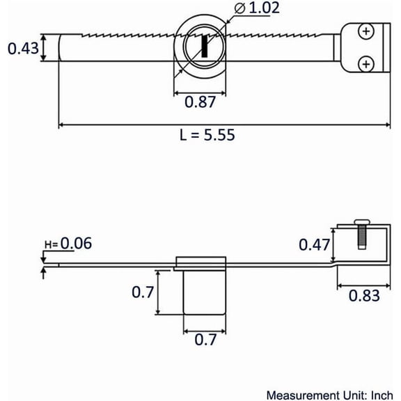 GVDCC-Sliding Glass Door Ratchet Lock with Chrome Finish, Keyed Alike Showcase Display - 8 Pack
