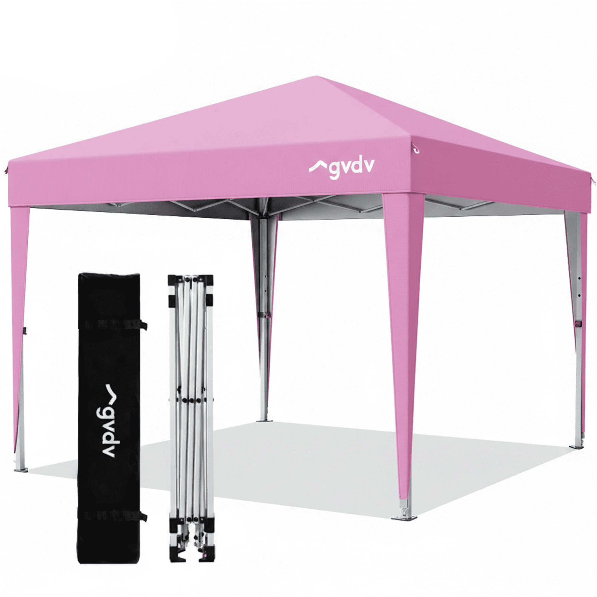 GVDV Canopy Tent, 10' x 10' Instant Straight Leg Pop-up Commercial