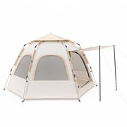 GVDV 2-3 Person Camping Tent, Instant Pop Up Tents for Camping- 60s Automatic Easy Setup Tent, Double-Layer Waterproof & Windproof Instant Tents for Hiking Backpacking