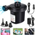 thumbnail image 1 of GVDV Electric Air Pump for Inflatables, Portable Air Mattress Pump, Quick Fill Inflatables Mattress Pool Floats Raft Boat, 1 of 7