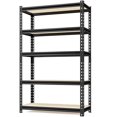 thumbnail image 1 of GVDV Garage Storage Shelves, Heavy Duty 5 Tier Adjustable Industrial Shelving Unit, 1 of 7