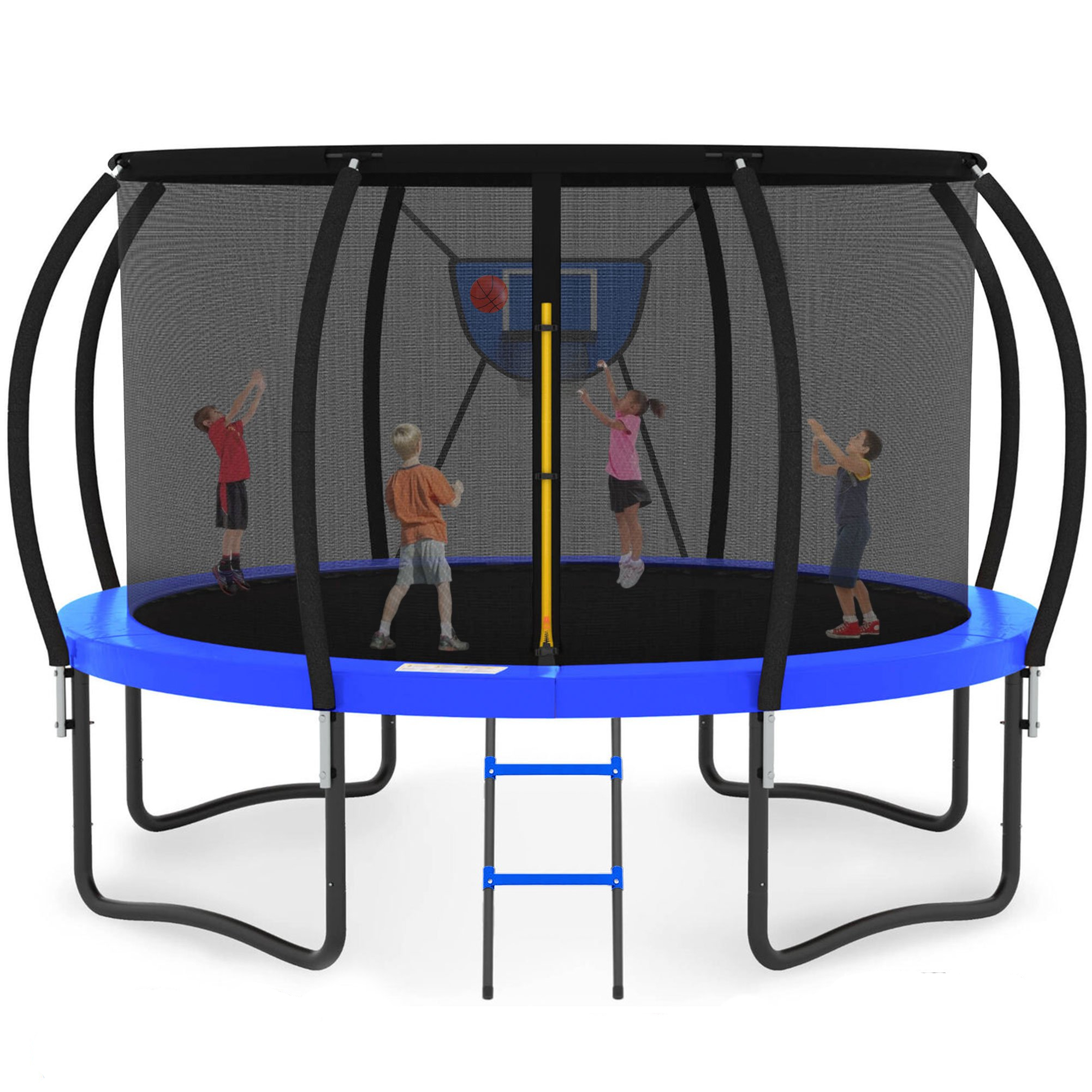 GVDV Outdoor Recreational Trampoline 10 Backyard Pumpkin Trampoline With Enclosure For Kids Adults: A Practical Buying Guide