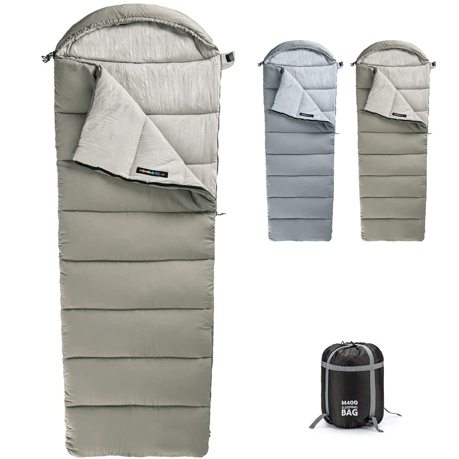 GVDV Sleeping Bags for Adults Teens Kids, All Season Warm & Cool