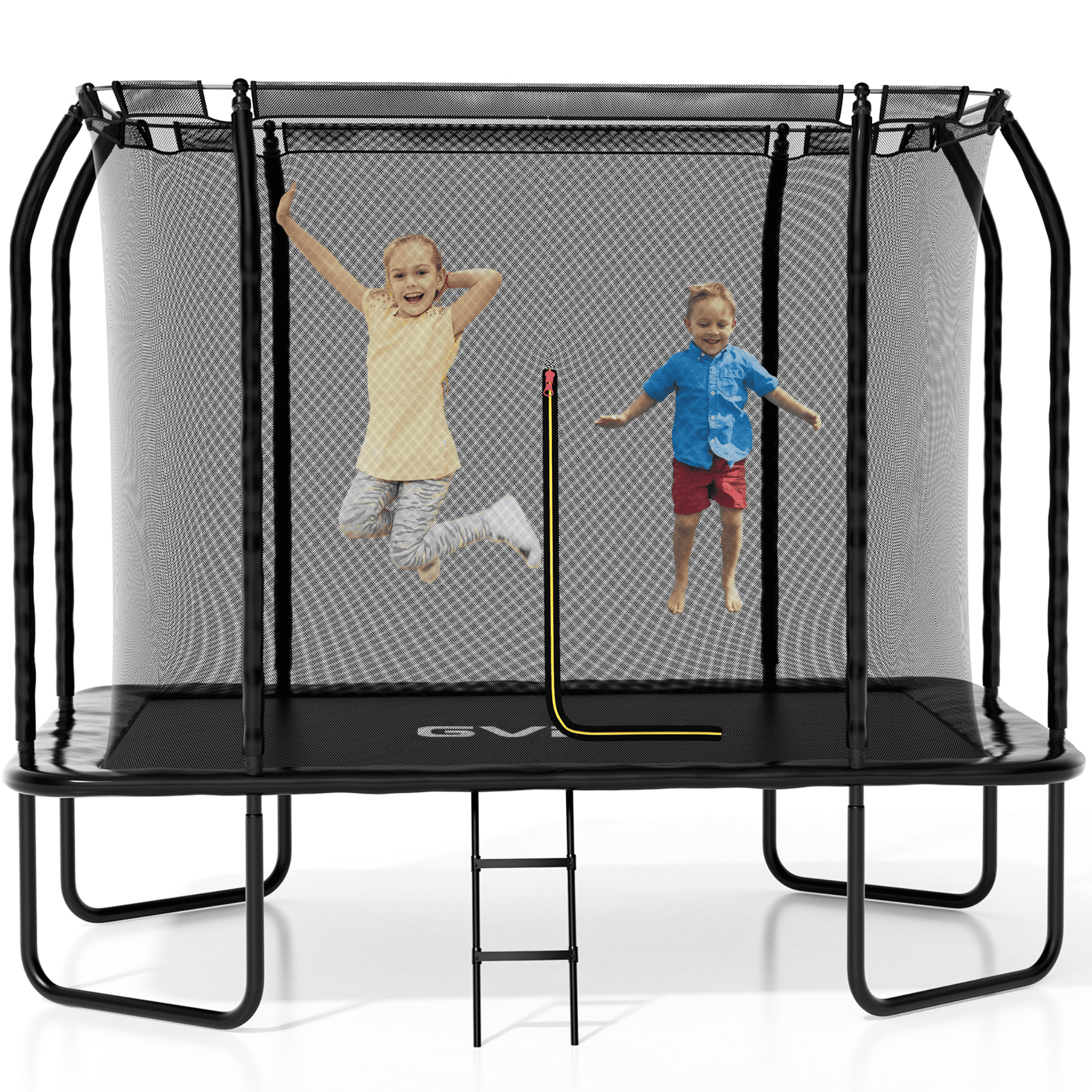 GVDV Trampoline for kids, 7 x 10 FT Rectangle Outdoor Trampoline
