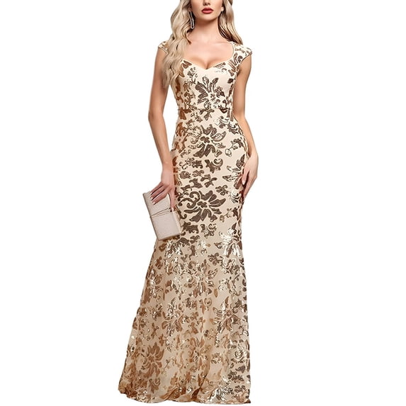 GVIBI womens Maxi Dress, 8
