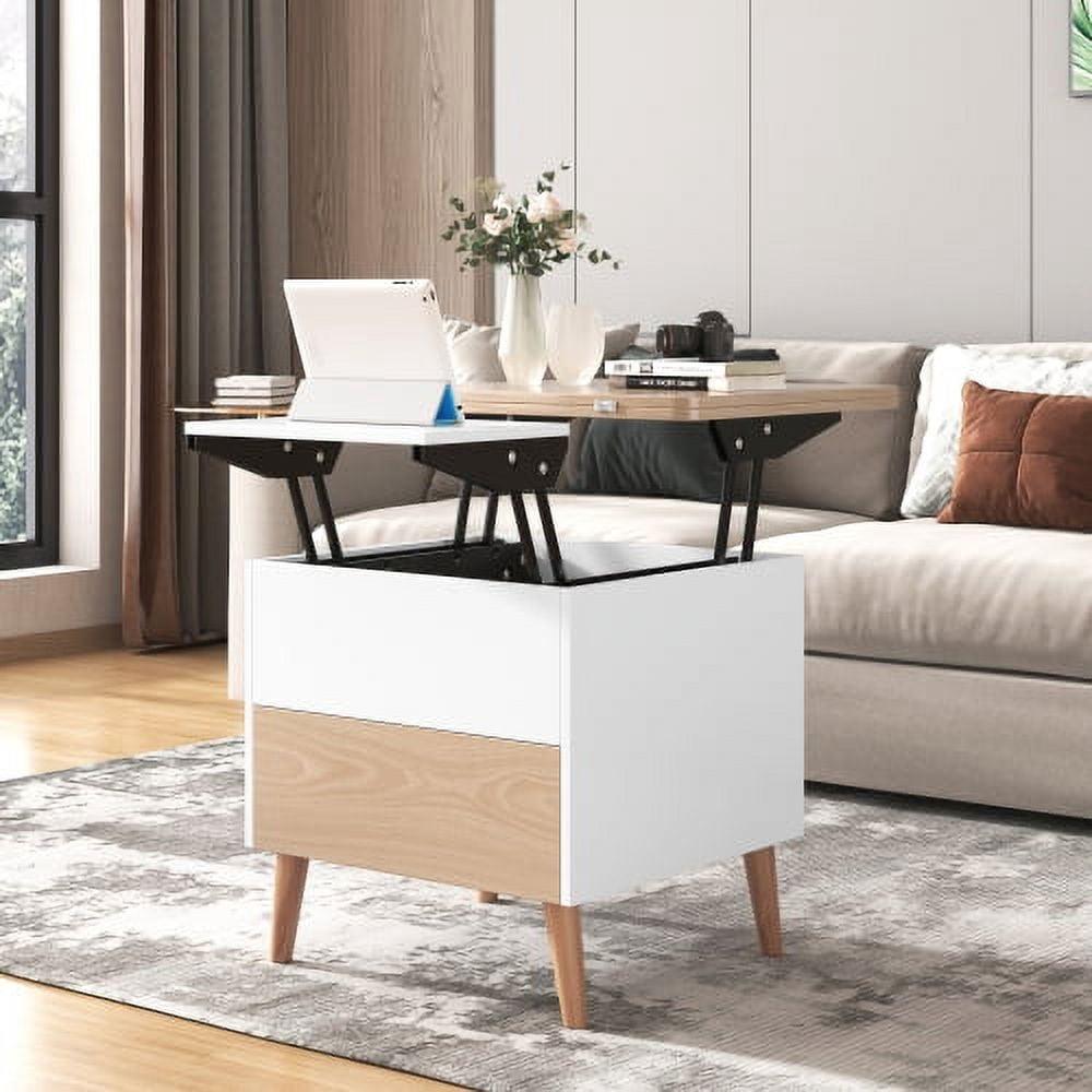GVJMTKP Modern Multi-functional Coffee Table Extendable with & Lift Top ...