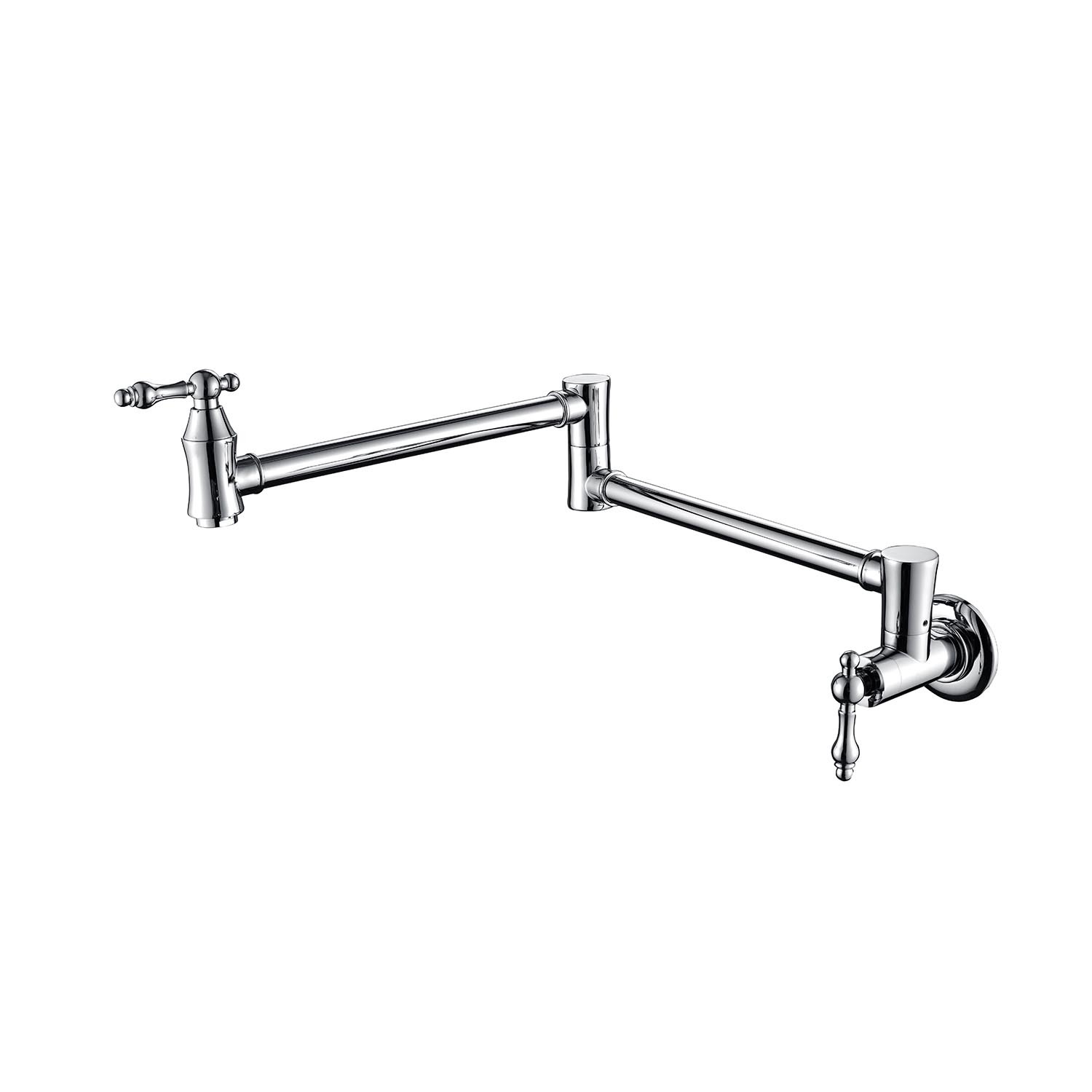 GVJMTKP Wall Mount Folding Kitchen Pot Filler Faucet - Walmart.com