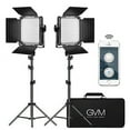 thumbnail image 1 of GVM 2 Pack LED Video Lighting Kits with APP Control, Bi-Color Variable 2300K, 1 of 3