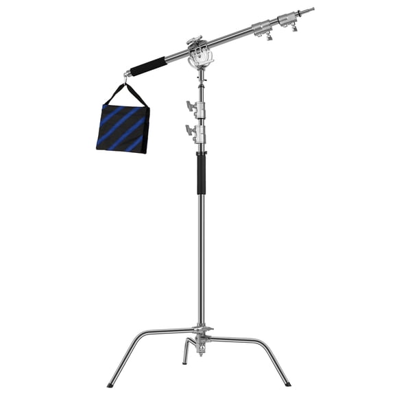 GVM C360 10.5' Turtle Base C-Stand and Cross Arm Boom Kit