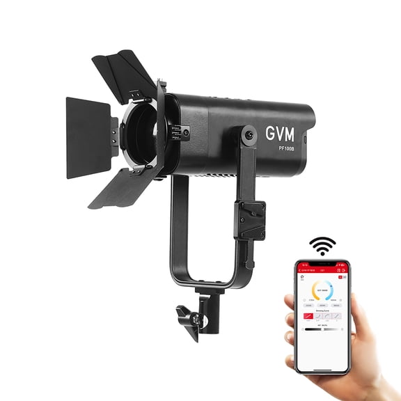 GVM PF100B 100W Bi-Color Focusing LED Monolight