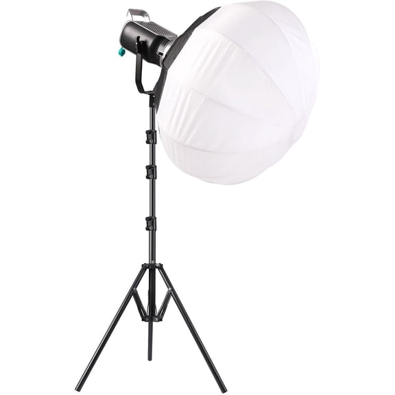 GVM SD300D Bi-Color LED High Power Video Lights Kit with Lantern Softbox