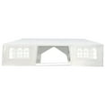 thumbnail image 1 of GVN 10 x 30 Feet Outdoor Canopy Tent with 6 Removable Sidewalls and 2 Doorways-White, Full Waterproof Outdoor Party Event Tents for Outside Party Waterproof Canopy Wedding Tent BBQ Shelter, 1 of 9