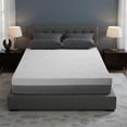 thumbnail image 1 of GVN 14 Inch Plush Mattress Premium Queen Thick Design, Breathable Sterilizing & High Rebound Support, Chic Finish Eco-Friendly, Luxury Sleep, White, 1 of 6