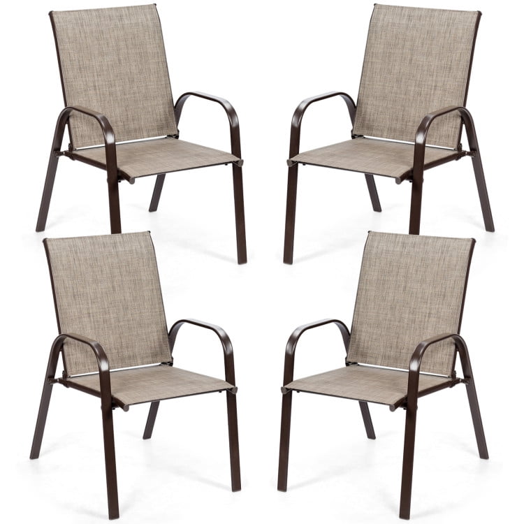 GVN 2 Pcs Patio Chairs Outdoor Dining Chair with Armrest-Gray, Outdoor Furniture Chairs for Backyard, Porch, Garden, Poolside GVN 2 Pcs Patio Chairs Outdoor Dining Chair with Armrest-Gray, Outdoor Furniture Chairs for Backyard, Porch, Garden, Poolside