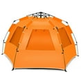 thumbnail image 1 of GVN 3-4 Person Easy Pop Up Beach Tent UPF 50+ Portable SMQB Shelter-Orange, Beach Shade, Easy Pop Up Beach Shade Beach Tent, SMQB Shelter Instant Portable Beach Tent Umbrella, 1 of 11