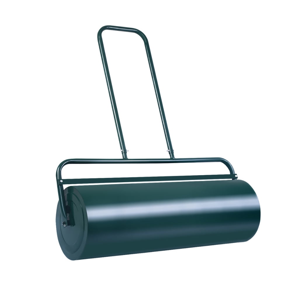 GVN 36 x 12 Inches Tow Lawn Roller Water Filled Metal Push Roller, Gallons Water and Sand Filled Garden Drum Roller GVN 36 x 12 Inches Tow Lawn Roller Water Filled Metal Push Roller, Gallons Water and Sand Filled Garden Drum Roller