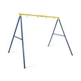 thumbnail image 1 of GVN 660 LBS Extra-Large A-Shaped Swing Stand with Anti-Slip Footpads (Without Seat)-Yellow, 1 of 4
