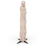 GVN 6FT Halloween Animated Standing Mummy with LED Red Glowing Eyes