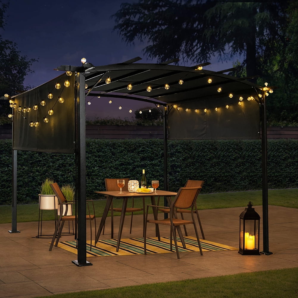 GVN 9*12Ft Outdoor Rectangular Pergola, Party Tent for Outside Party Waterproof Canopy Tent , Full Waterproof Outdoor Party Event Tents for Outside Party Waterproof Canopy Tent GVN 9*12Ft Outdoor Rectangular Pergola, Party Tent for Outside Party Waterproof Canopy Tent , Full Waterproof Outdoor Party Event Tents for Outside Party Waterproof Canopy Tent