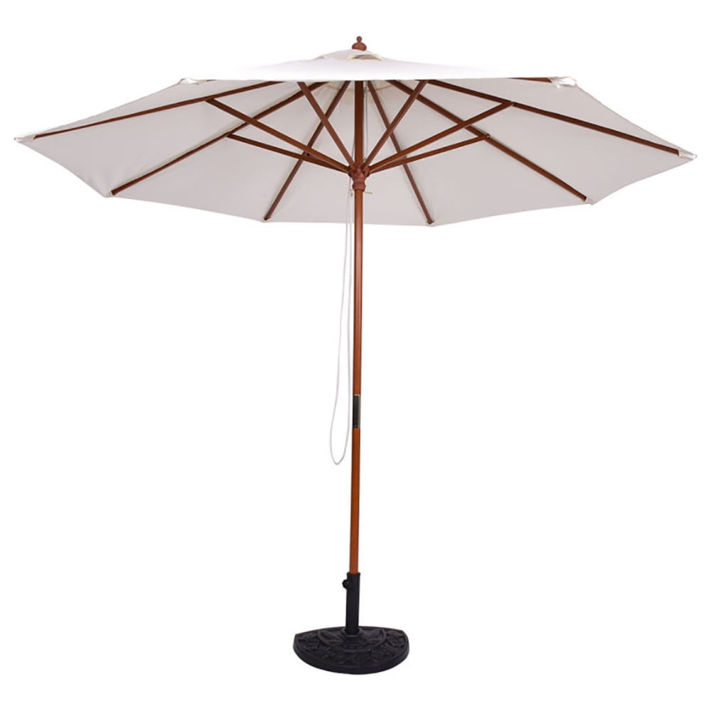 GVN 9 Feet Adjustable Wooden Outdoor Umbrella Sunshade, Outdoor Table Umbrella, Outdoor Umbrella, Market Umbrella for Outdoor Patio Backyard Garden Lawn Sun Shade GVN 9 Feet Adjustable Wooden Outdoor Umbrella Sunshade, Outdoor Table Umbrella, Outdoor Umbrella, Market Umbrella for Outdoor Patio Backyard Garden Lawn Sun Shade