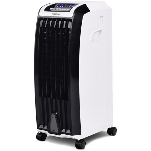 GVN Air Conditioners, Air Cooler, Portable Evaporative Air Cooler with 3 Wind Modes and Timer for Home Office