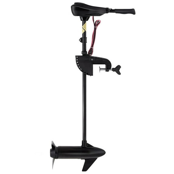 GVN Black FreshWater Foot Stee 36" Shaft Electric Transom Mounted Trolling Motor