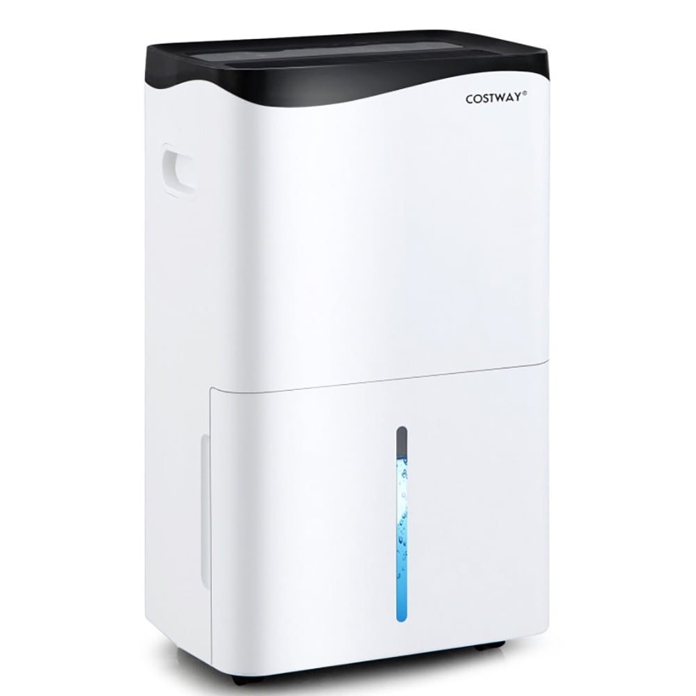 GVN Dehumidifier, Bedroom Dehumidifiers, Small Dehumidifiers,100-Pint Dehumidifier with Smart App and Alexa Control for Home and Basements-White