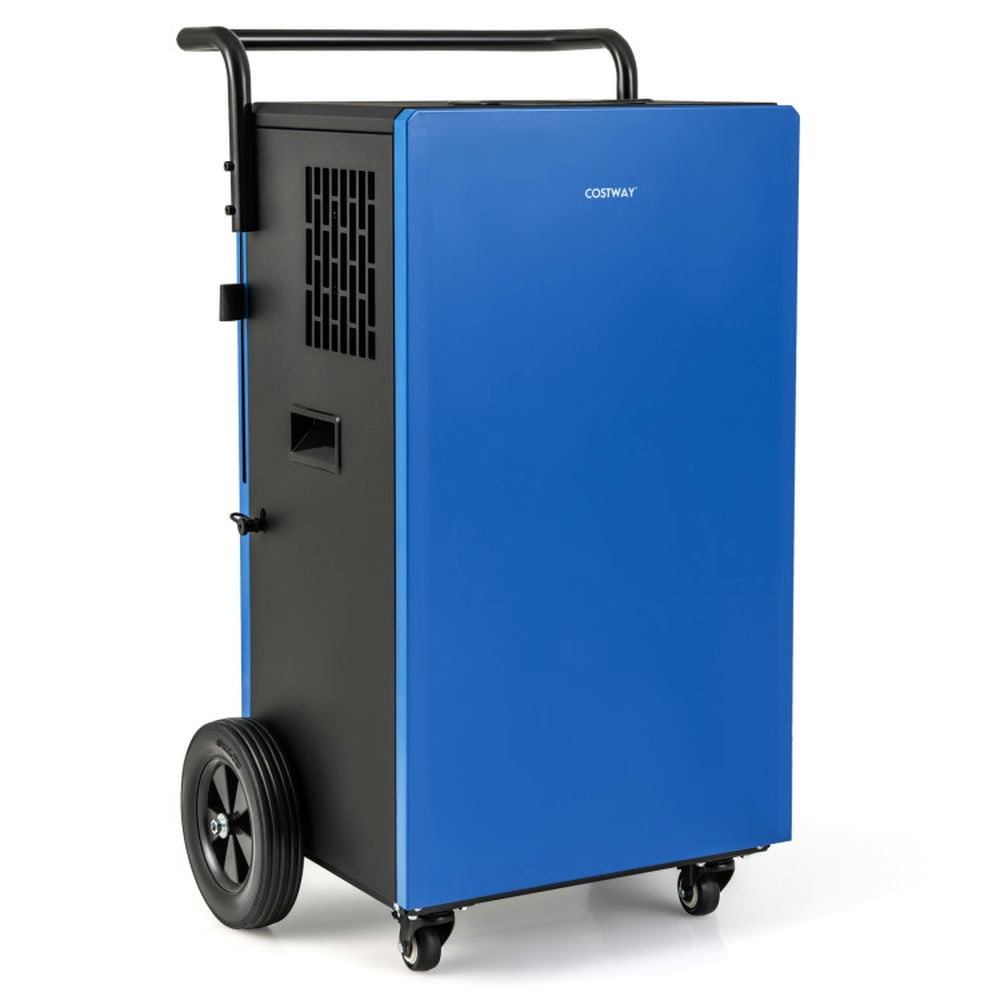 GVN Dehumidifier, Bedroom Dehumidifiers, Small Dehumidifiers,215 Pints 8000 Sq.Ft Commercial Dehumidifier For Home and Basement with 24H Timer-Blue