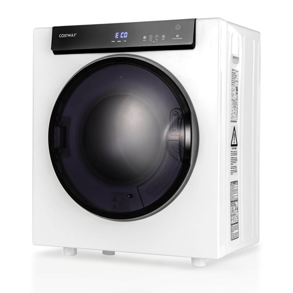 GVN Dryer, Drying Machines,2.6 Cu.ft Compact Clothes Dryer with Touch Panel and 2 Modes