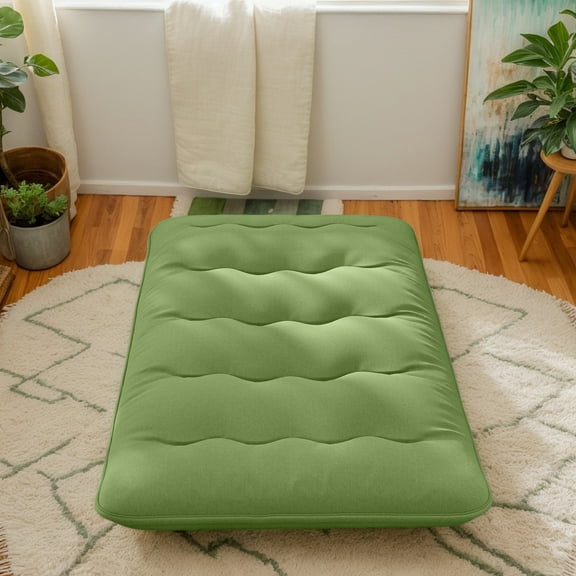 GVN Floor Mattress, Mattress,Floor Mattress with Washable Cover and Carry Bag-Twin Size