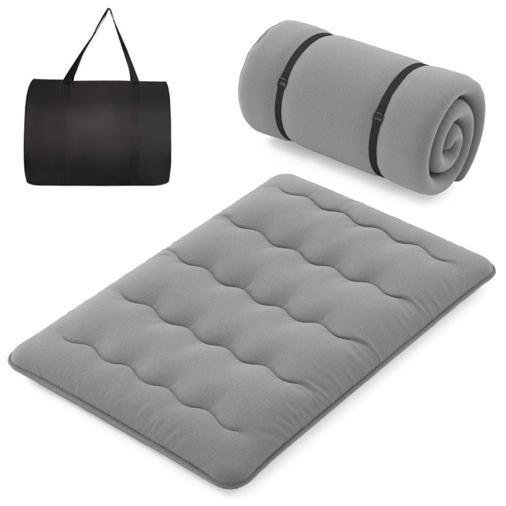 GVN Floor Mattress, Mattress,Futon Mattress with Washable Cover and Carry Bag-Full Size