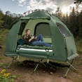 thumbnail image 1 of GVN Folding Camping Tent with Air Mattress, Polyester, 1 of 10