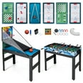 thumbnail image 1 of GVN Foosball Table, Soccer Game Table, Indoor Table Soccer Set,14-in-1 Combo Game Table Set Multi Game Table with Foosball, 1 of 4