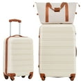 thumbnail image 1 of GVN Hardshell Luggage Sets 2Pcs + Bag Spinner Suitcase with TSA Lock Lightweight 20" + 28", 1 of 8