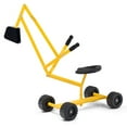 thumbnail image 1 of GVN Heavy Duty Steel Frame Kid Ride-on Sand Digger, Rotation Seat Goes 360 Degrees Around, Use in Backyard Sandbox, Dirt and Snow, 1 of 7
