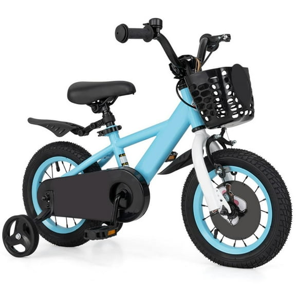 GVN Kids Bike, Balance Training Bicycle,12 Inch Kids Bike with Adjustable Handlebar and Saddle for 3-4 Years Old-12 inches
