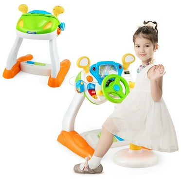 Costzon Steering Wheel Toy, Pretend Play Driving Costzon