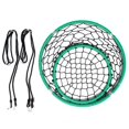 thumbnail image 1 of GVN Net Hanging Swing Chair with Adjustable Hanging Ropes-Green, 1 of 2