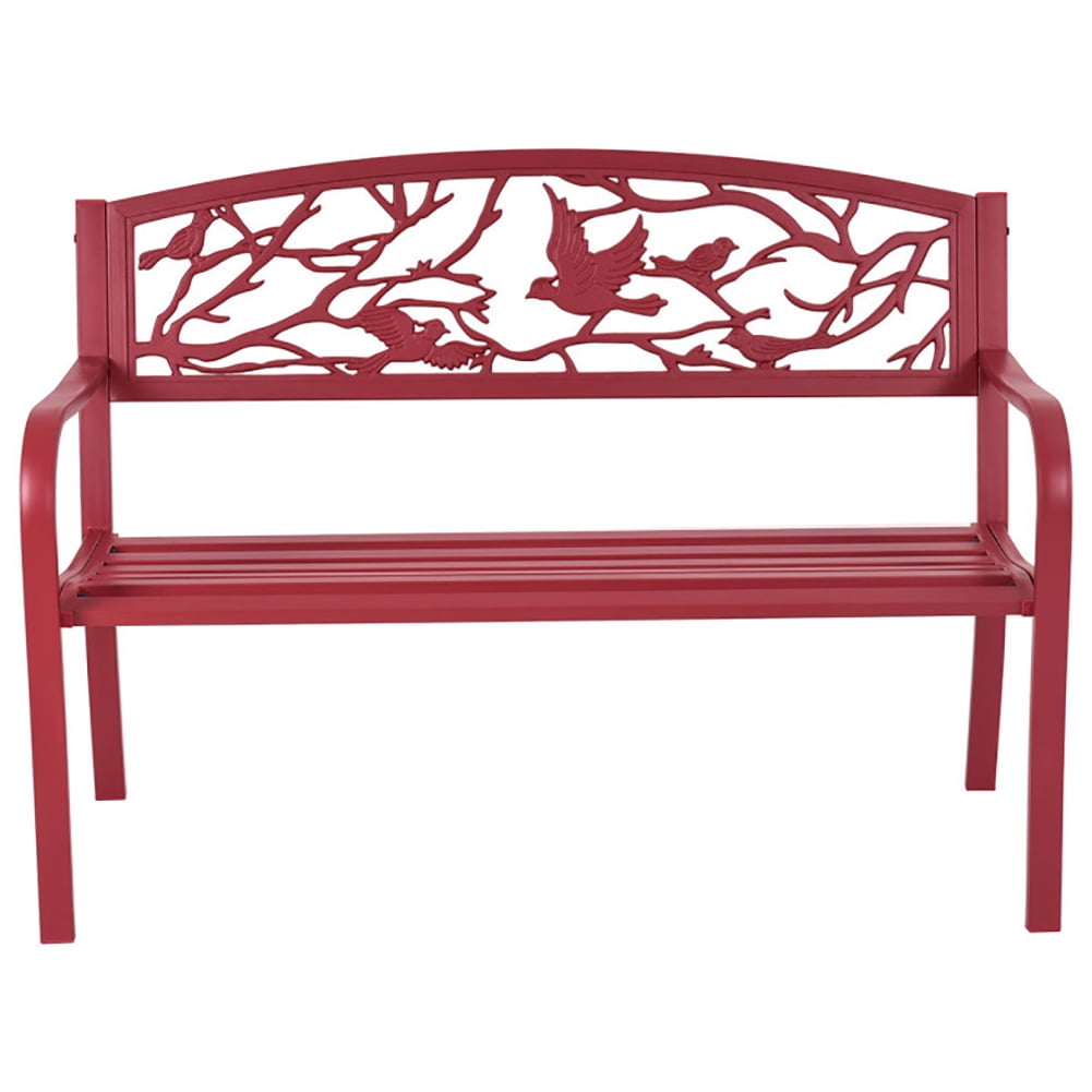 GVN Patio Garden Bench Park Yard Outdoor Furniture, Comfortable Outdoor Seating with Resistant Finish GVN Patio Garden Bench Park Yard Outdoor Furniture, Comfortable Outdoor Seating with Resistant Finish