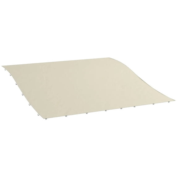 GVN Pergola Canopy Replacement, Pergola Shade Cover for 9.75' x 9.75' Pergola, Beige