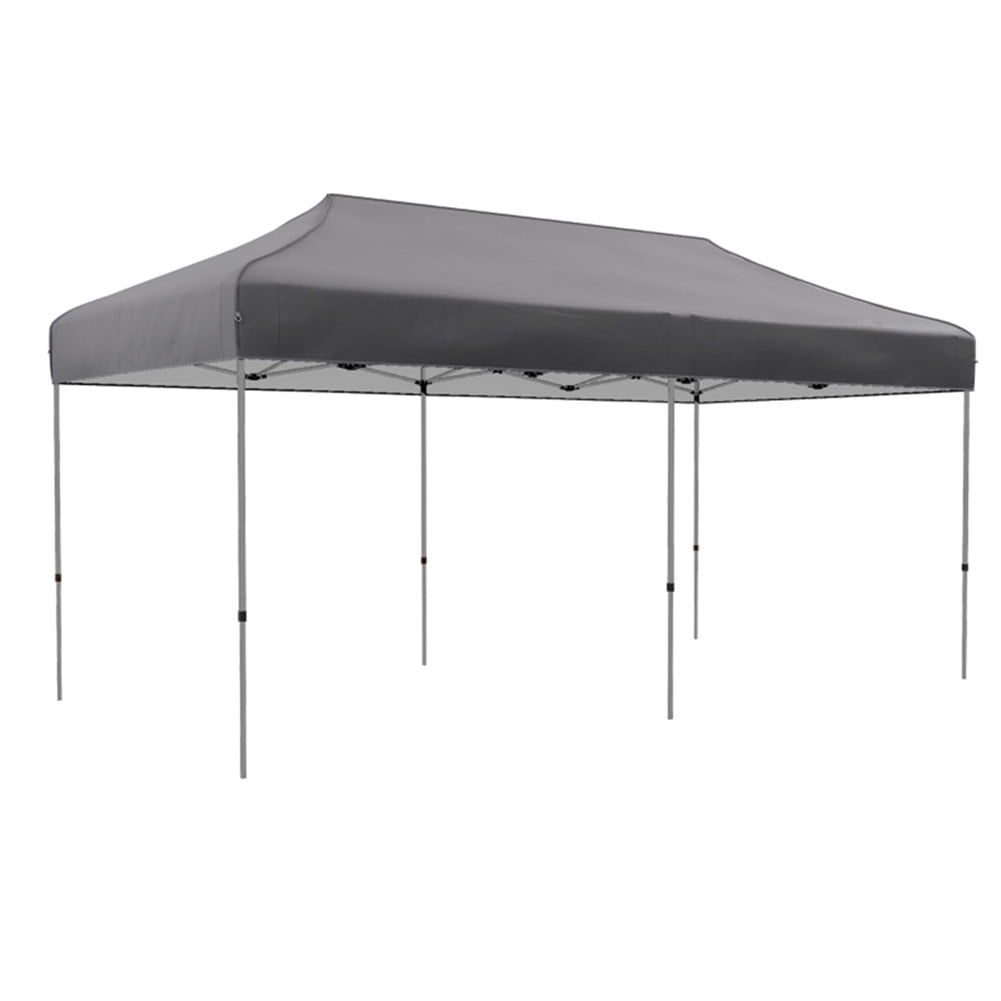 GVN Pop Up Canopy Tent-Gray, Full Waterproof Outdoor Party Event Tents for Outside Party Waterproof Tent BBQ Shelter GVN Pop Up Canopy Tent-Gray, Full Waterproof Outdoor Party Event Tents for Outside Party Waterproof Tent BBQ Shelter