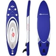 thumbnail image 1 of GVN Soft Top Surfboard, Small Surfboard,11 Feet Adjustable Inflatable Stand up Paddle SUP Surfboard with Bag, 1 of 7