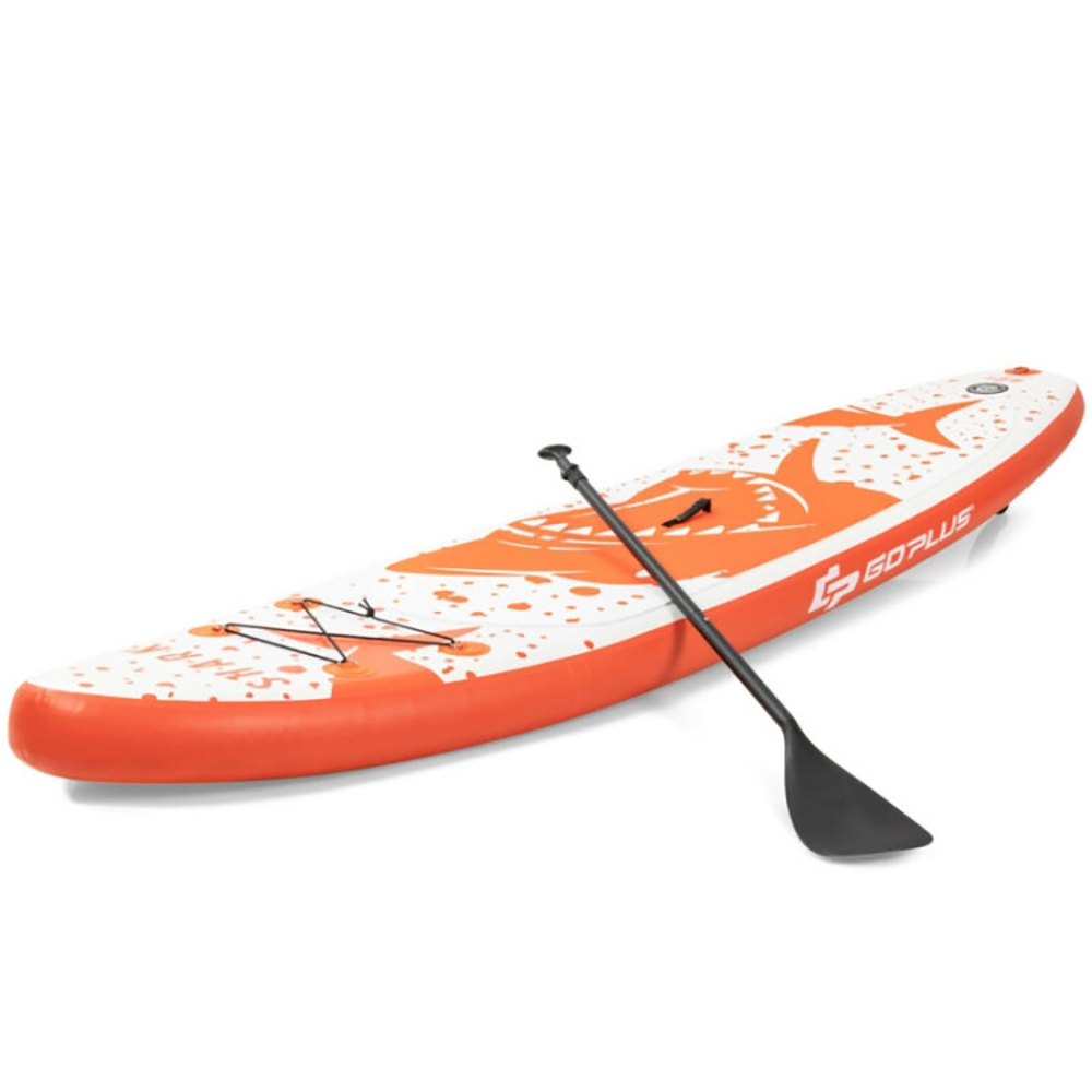 GVN Soft Top Surfboard, Small Surfboard,Inflatable Stand Up Paddle Board with Backpack Aluminum Paddle Pump-M