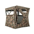 thumbnail image 1 of GVN Tent,82 Inch Tall Hunting Blind 270° One Way See Through Ground Tent for 3-4 People, 1 of 8