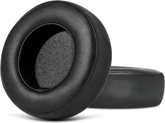 Paire De Coussinets D'oreille De Remplacement Pour Casque Corsair Virtuoso RGB Wireless/SE/XT - Mousse Mémoire, Tissu, Noir