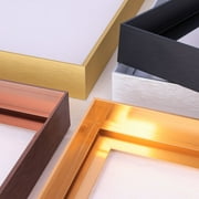 GVS-ART,Aluminium Canvas Floater Frame,WA4-1216-LG,Contemporary Look,Light Gold,1 Pack,12X16 ,Customized size Available
